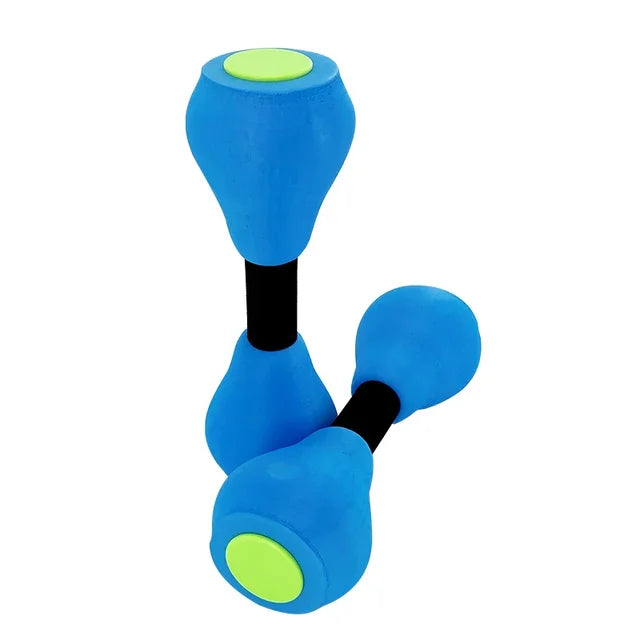 Foam Water Dumbbells – Aqua Aerobics & Pool Fitness Equipment