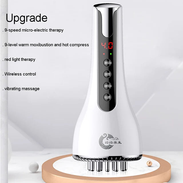 EMS Gua Sha Body Massager – Infrared, Vibration & Electro Stimulation