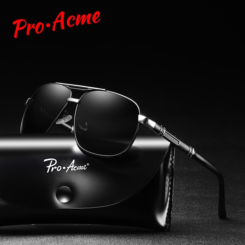 Polarized Glasses for Driving Male Sunglass Brand Designer Black Sun Glasses