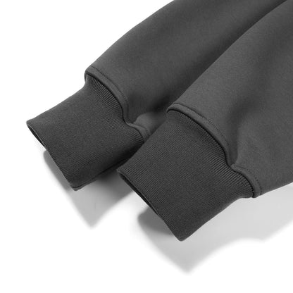 HiH38 Grey Layered Hoodie