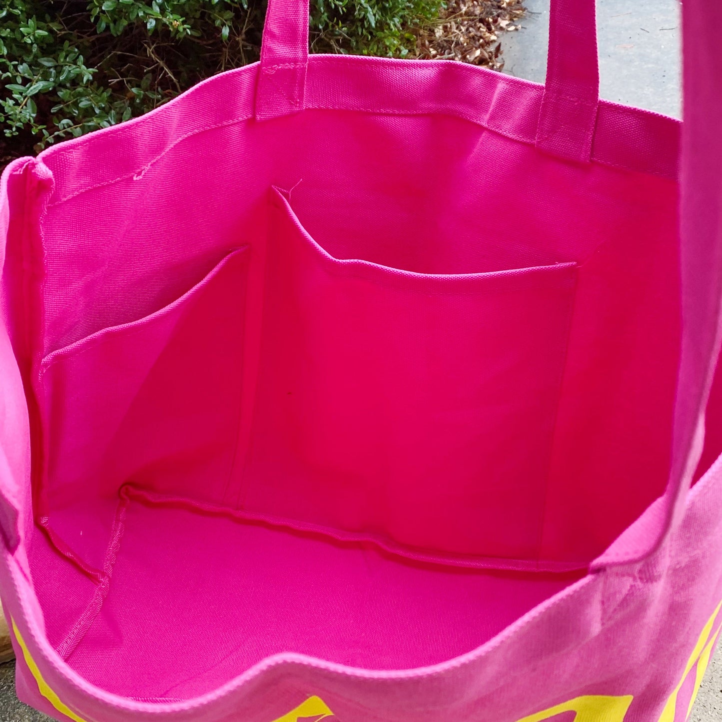 Super Fun and Well Made Beach Canvas Tote
