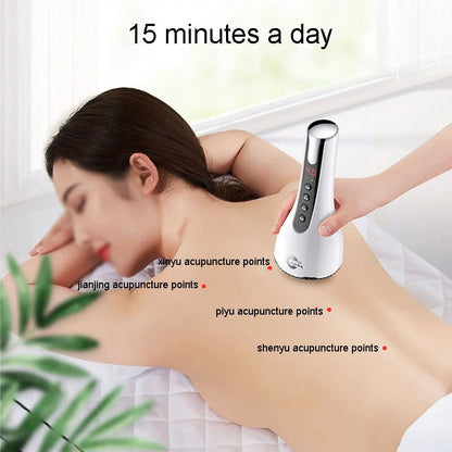 EMS Gua Sha Body Massager – Infrared, Vibration & Electro Stimulation