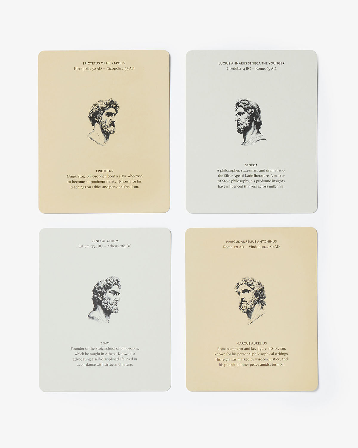 Stoic Reminders - Quote Cards - BluPort Foundations