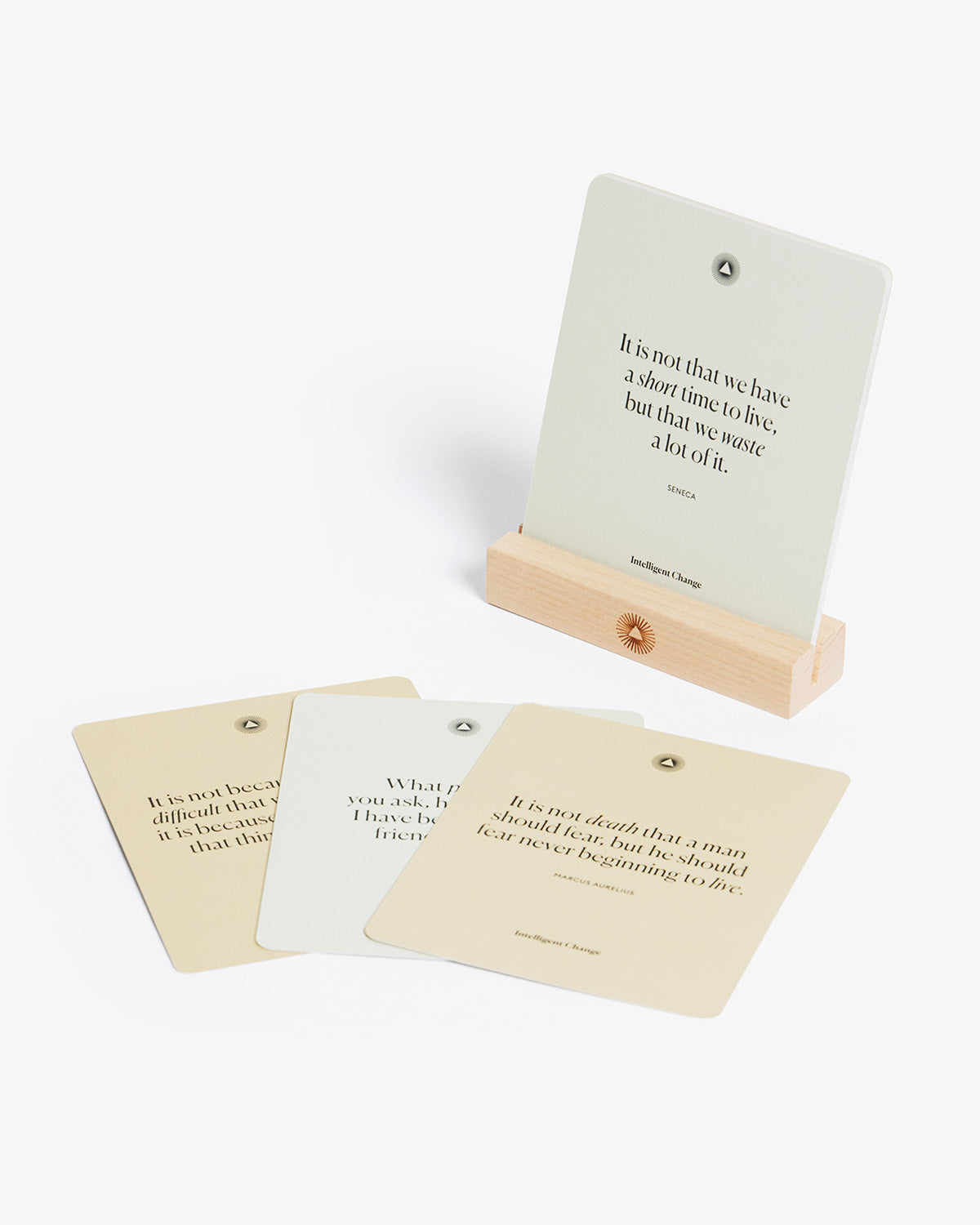 Stoic Reminders - Quote Cards - BluPort Foundations