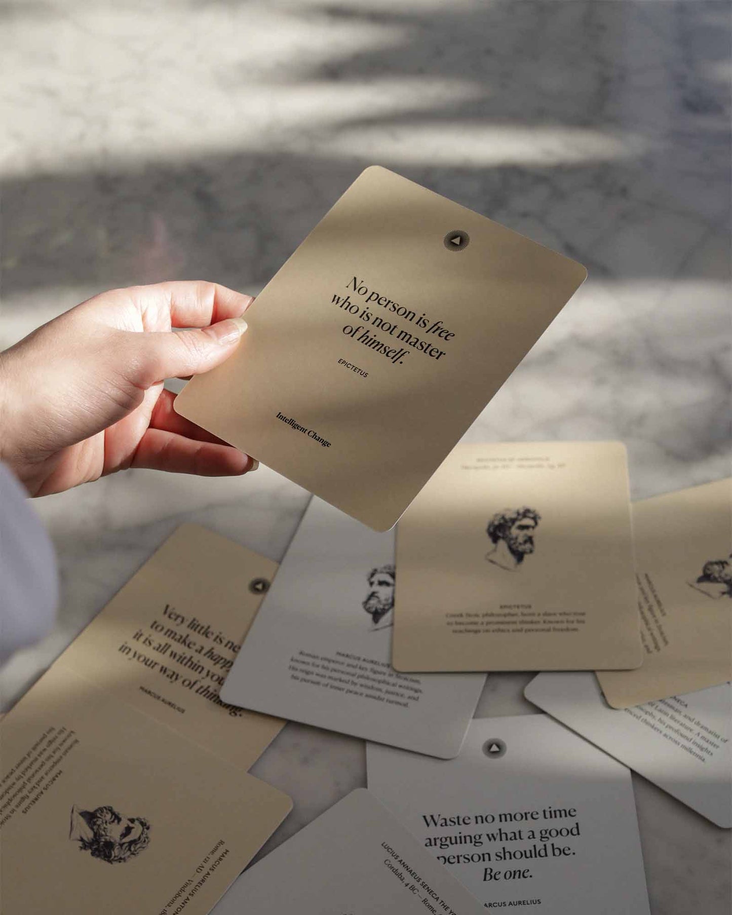 Stoic Reminders - Quote Cards - BluPort Foundations