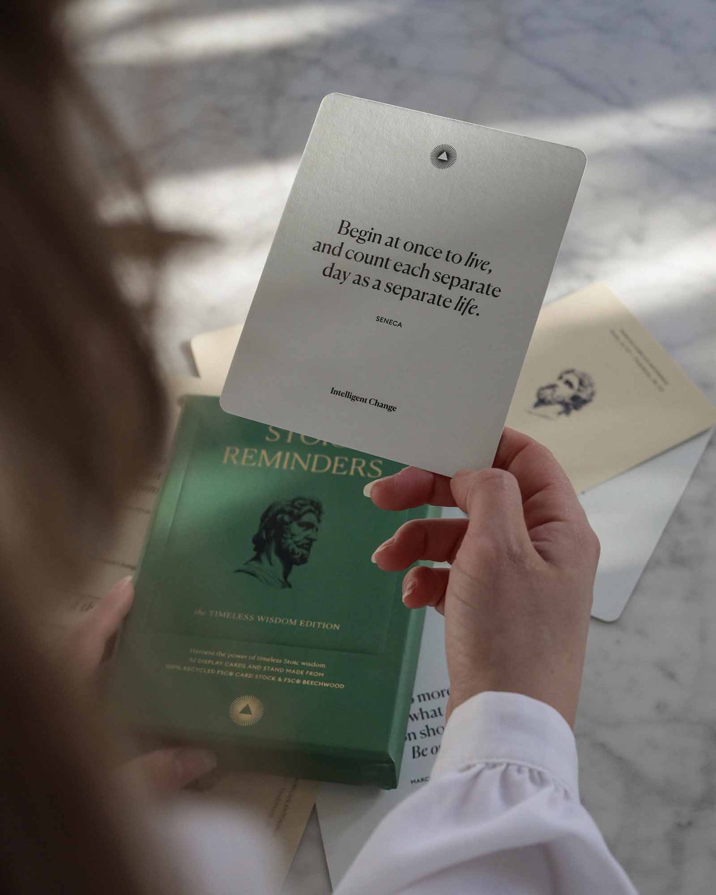 Stoic Reminders - Quote Cards - BluPort Foundations