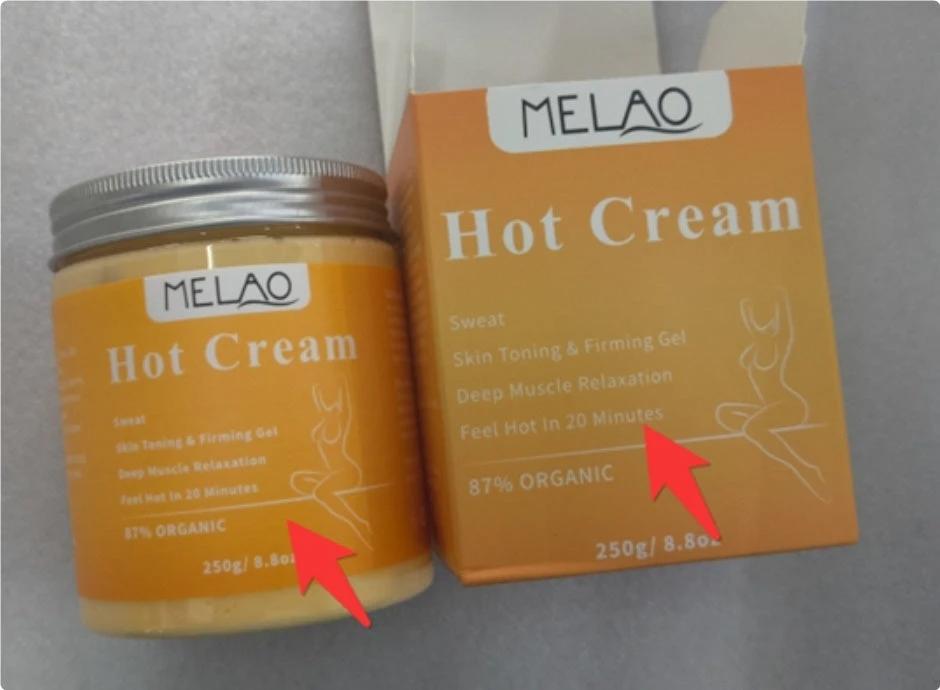 Fat Burner Weight Loss Cream - Anti-Cellulite Hot Massage Gel