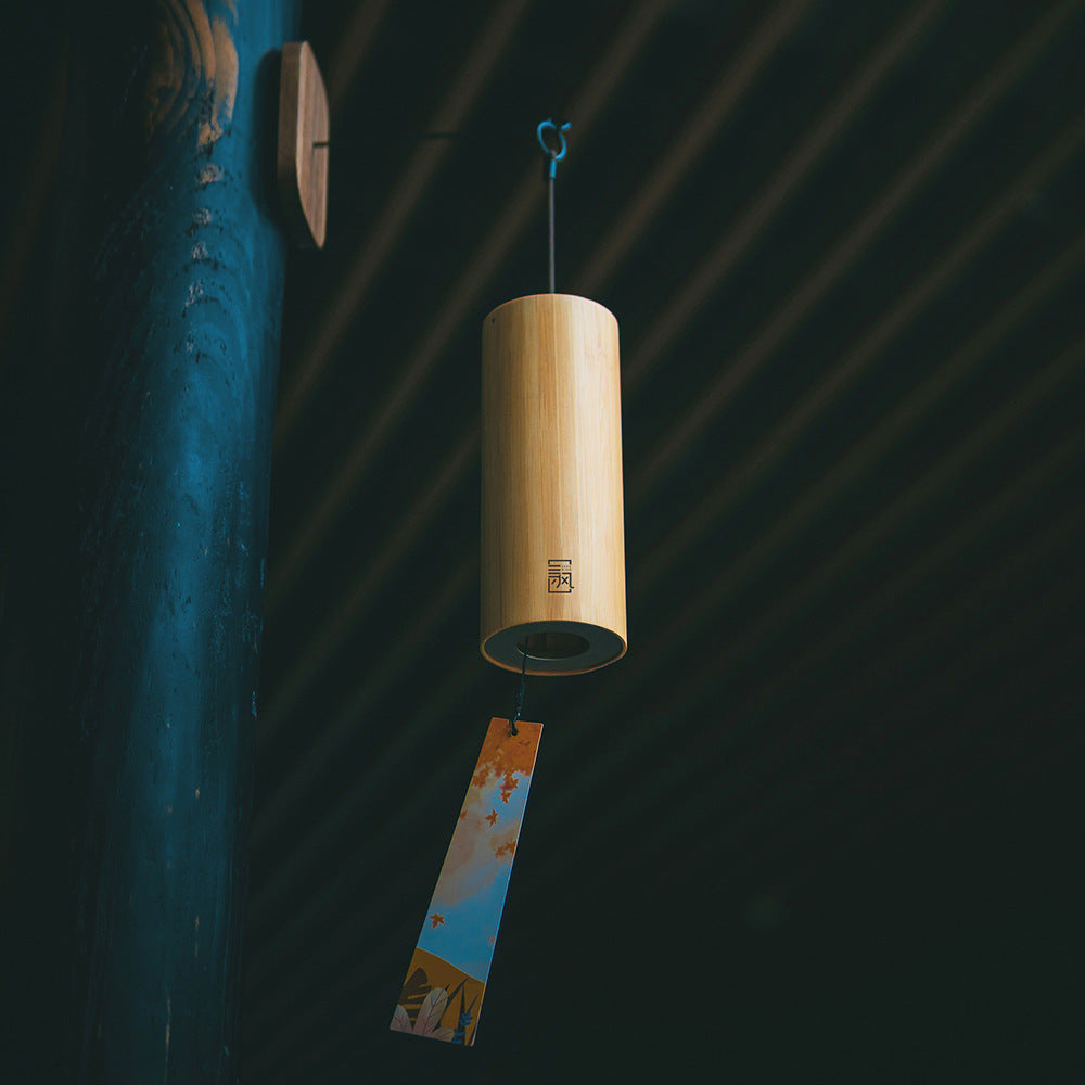 Bamboo Wood Wind Chimes – Zen Garden & Home Premium Meditation Chimes