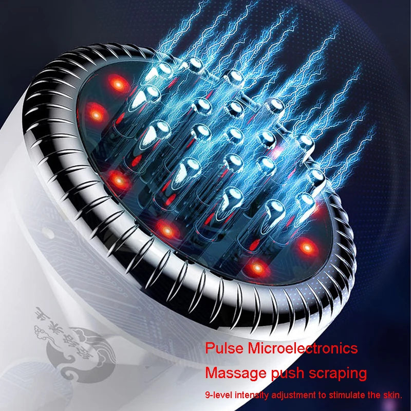 EMS Gua Sha Body Massager – Infrared, Vibration & Electro Stimulation