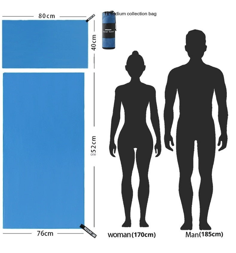 Fiber Towel For Sports or Beach