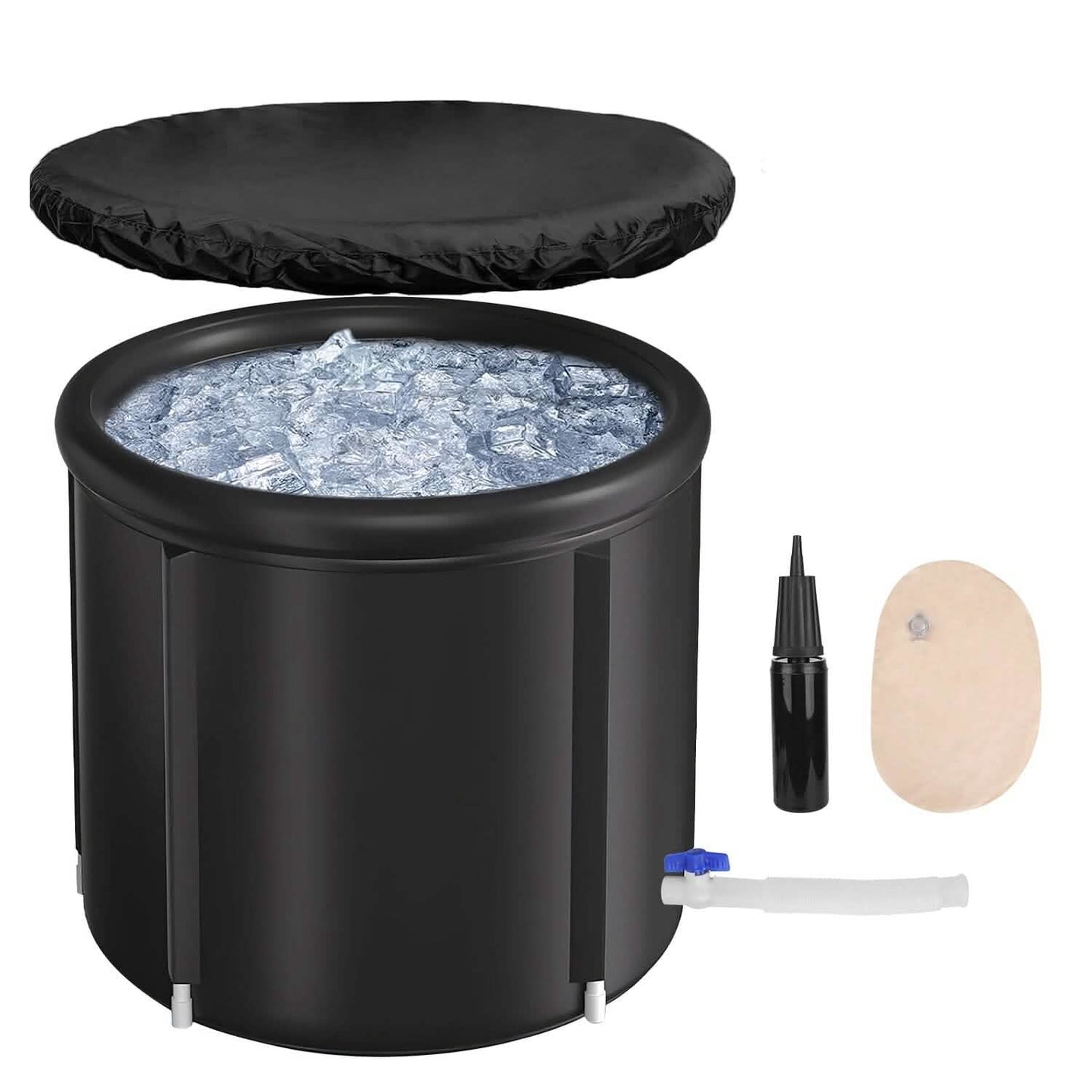 97-Gallon Large Ice Bath Tub with Cover