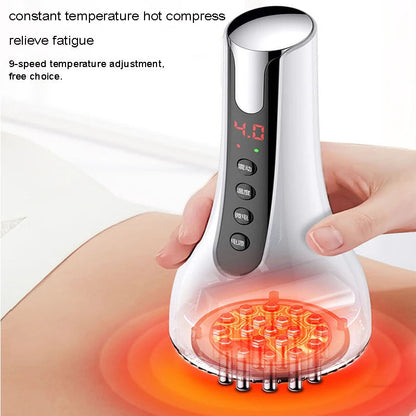 EMS Gua Sha Body Massager – Infrared, Vibration & Electro Stimulation