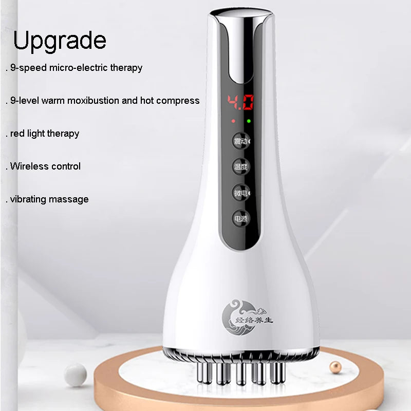 EMS Gua Sha Body Massager – Infrared, Vibration & Electro Stimulation