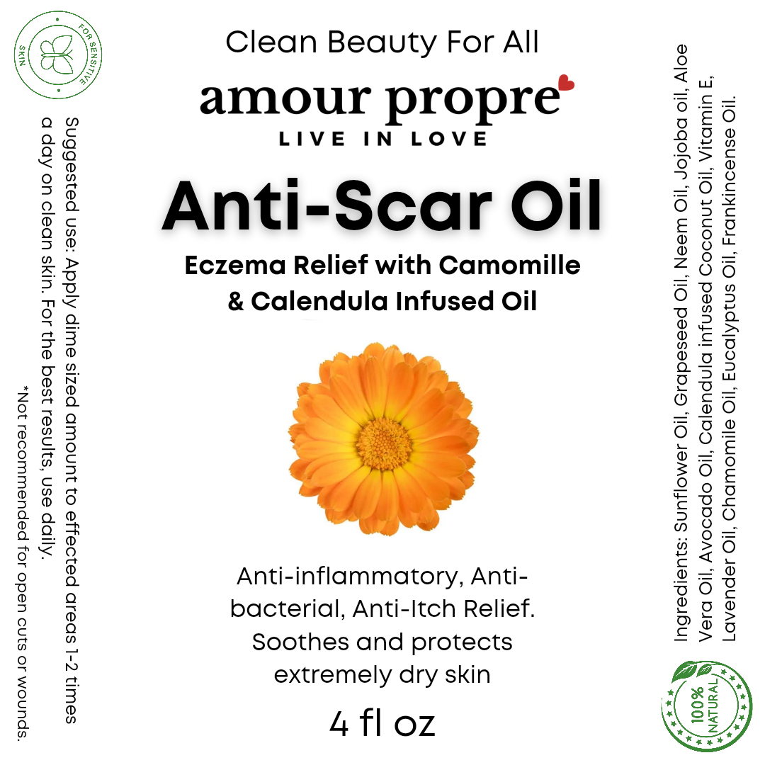 Calm & Renew Anti-Scar Oil - Eczema Relief Oil