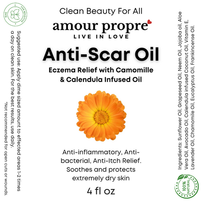 Calm & Renew Anti-Scar Oil - Eczema Relief Oil