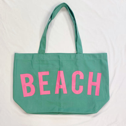 Super Fun and Well Made Beach Canvas Tote