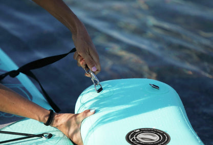 Aqua Marina Yoga Dock 9'6" – Inflatable Floating Yoga Platform