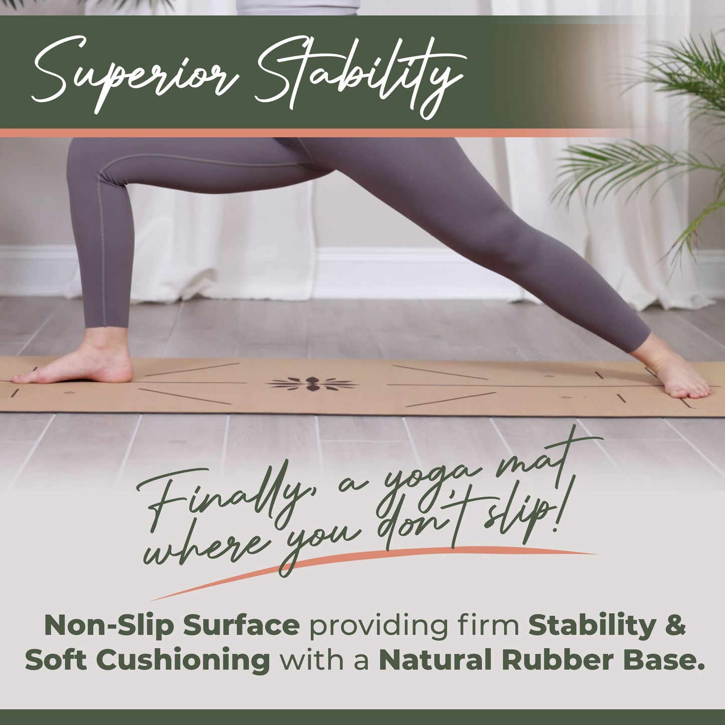 Premium Cork Yoga Mat