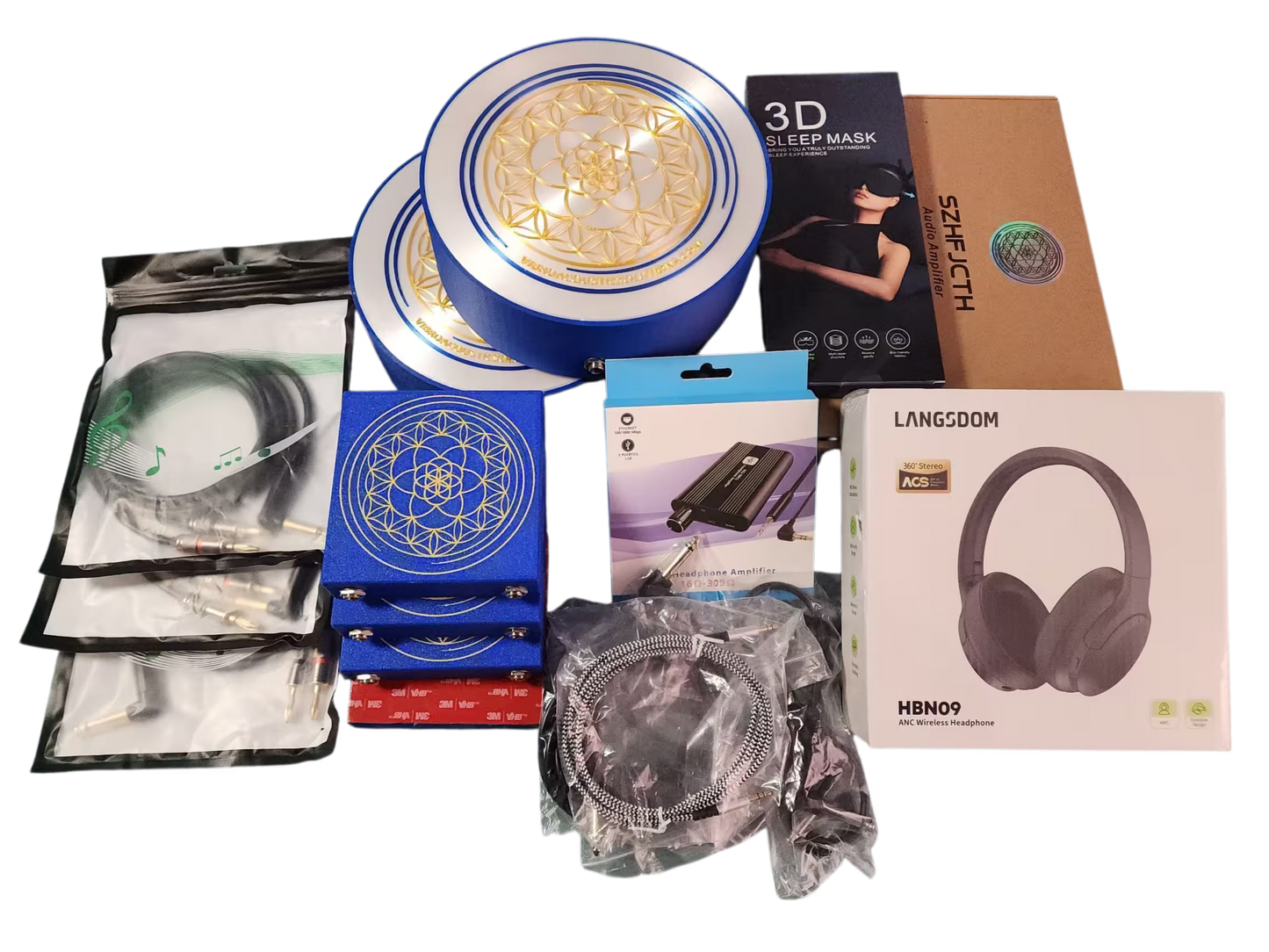 Vibroacoustic Therapy Bed DIY Sound Kit – Massage Table Attachments