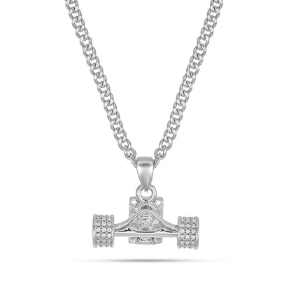 ICED OUT Truck Pendant (Silver)