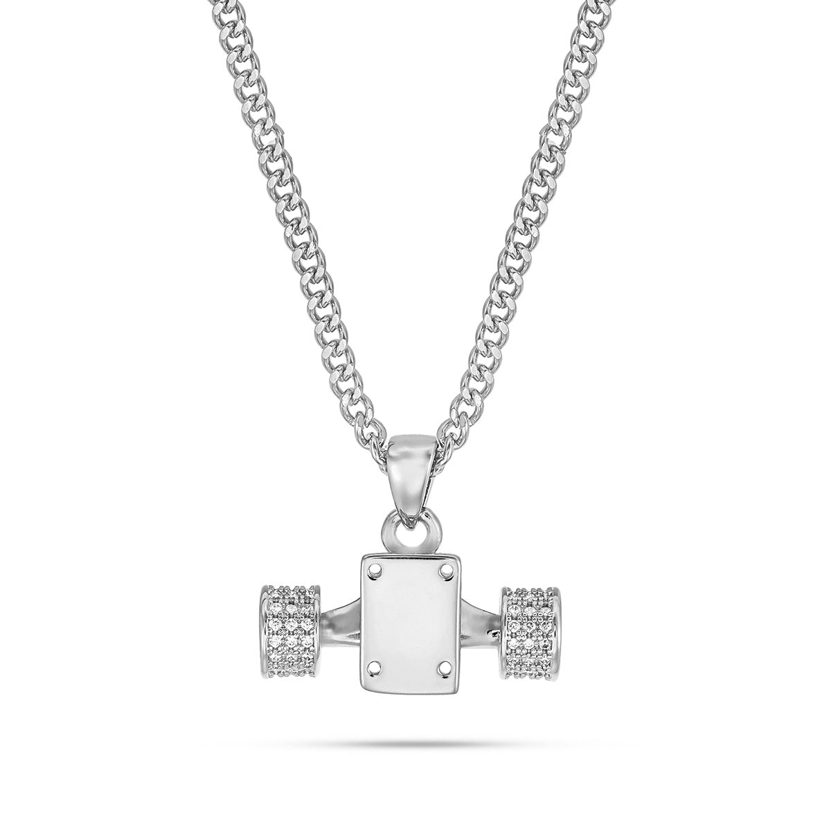 ICED OUT Truck Pendant (Silver)