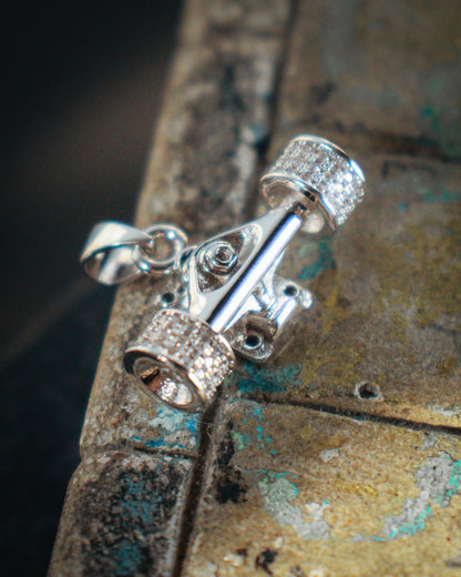 ICED OUT Truck Pendant (Silver)