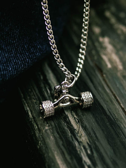 ICED OUT Truck Pendant (Silver)