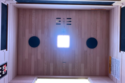 Blisspod Malmo All-In-One Infrared + Red Light Therapy Premium Sauna – 2-Person