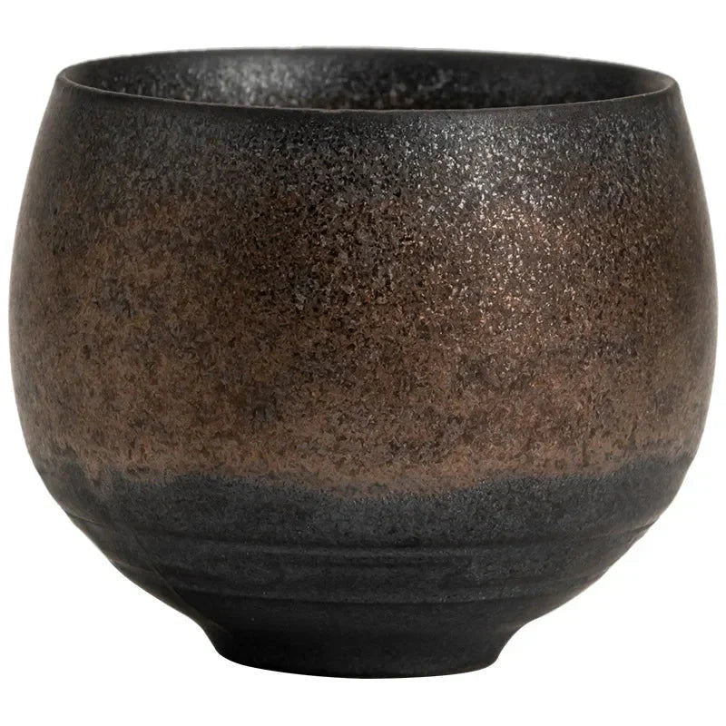 Japanese Handmade Ceramic Tea Cup | Antique Kung Fu Tea Set