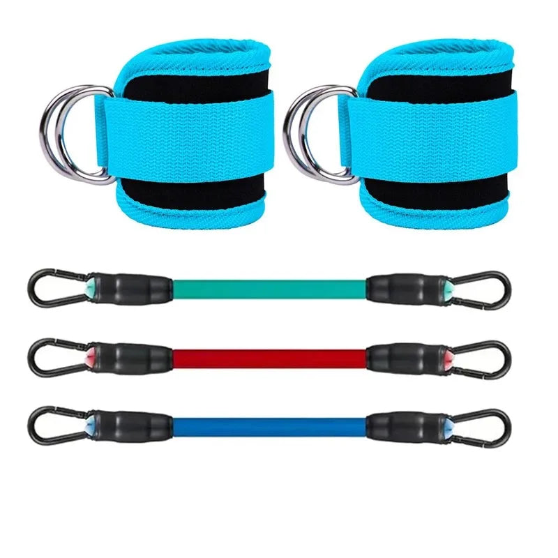 Ankle Straps Resistance Bands Set – Fitness Workout & Yoga