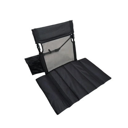 Foldable Oxford Cloth Camping Floor Chair – Portable Backrest for Beach, Picnic & Garden (Seat 15.9×16.1 in / 40.5×41 cm; Mat 31.1 in / 79 cm)