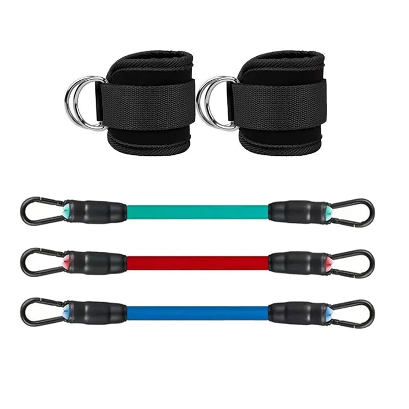 Ankle Straps Resistance Bands Set – Fitness Workout & Yoga