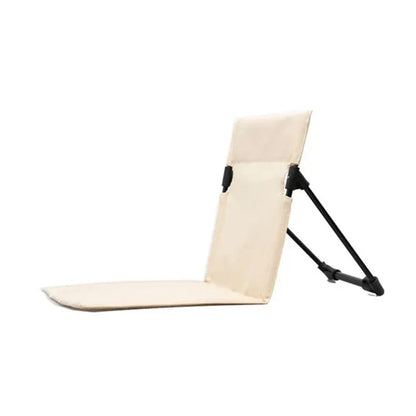 Foldable Oxford Cloth Camping Floor Chair – Portable Backrest for Beach, Picnic & Garden (Seat 15.9×16.1 in / 40.5×41 cm; Mat 31.1 in / 79 cm)