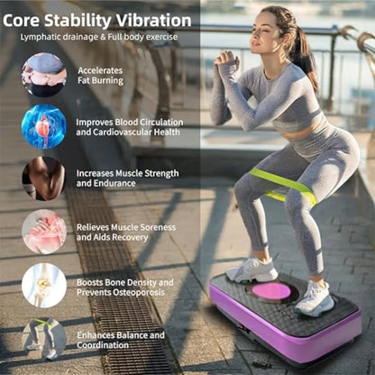 Silent Vibration Platform – 10-Frequency Weight Loss Body Shaker