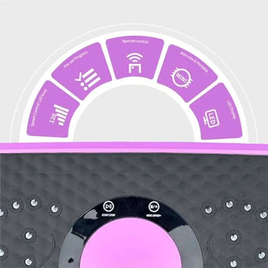 Silent Vibration Platform – 10-Frequency Weight Loss Body Shaker