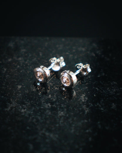 Skateboard Truck & Earrings Bundle (Silver)