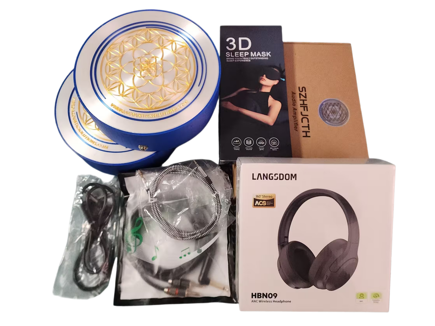 Vibroacoustic Therapy Bed DIY Sound Kit – Massage Table Attachments