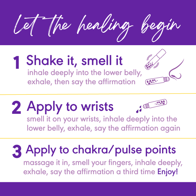 Chakra Balancing Elixirs - Essential Oils - 7 Roller Bottles Set