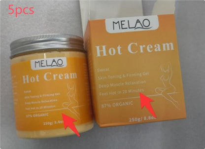 Fat Burner Weight Loss Cream - Anti-Cellulite Hot Massage Gel