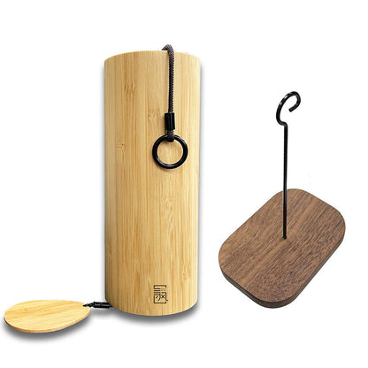 Bamboo Wood Wind Chimes – Zen Garden & Home Premium Meditation Chimes