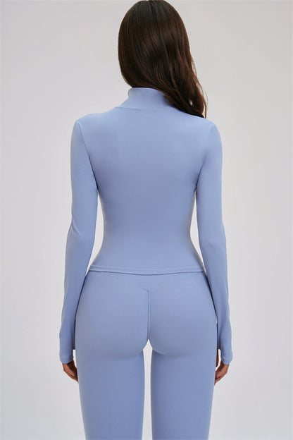 The Kinetic Zip Jacket Sports Bra Leggings 3-Piece Set