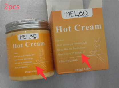Fat Burner Weight Loss Cream - Anti-Cellulite Hot Massage Gel
