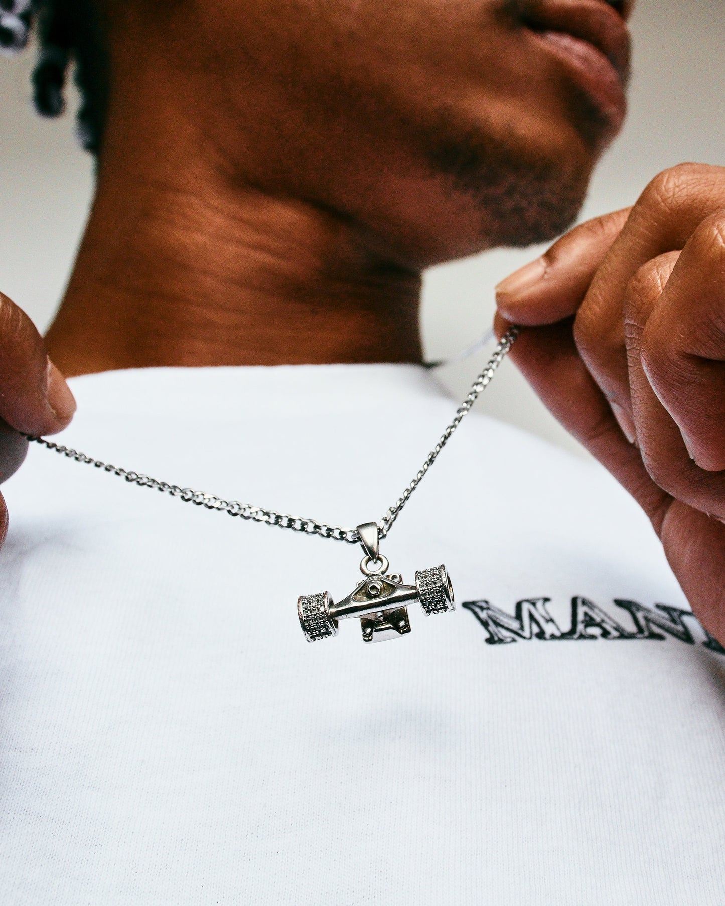 ICED OUT Truck Pendant (Silver)