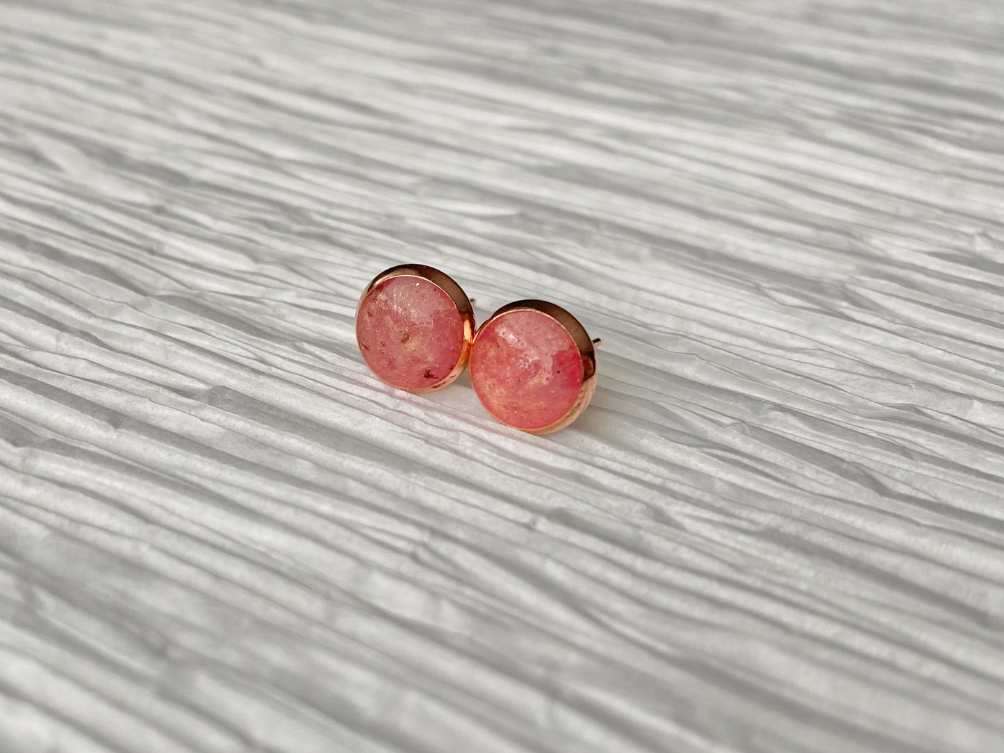 Rosewater Glow Hypoallergenic Medical Grade Stainless Steel Studs