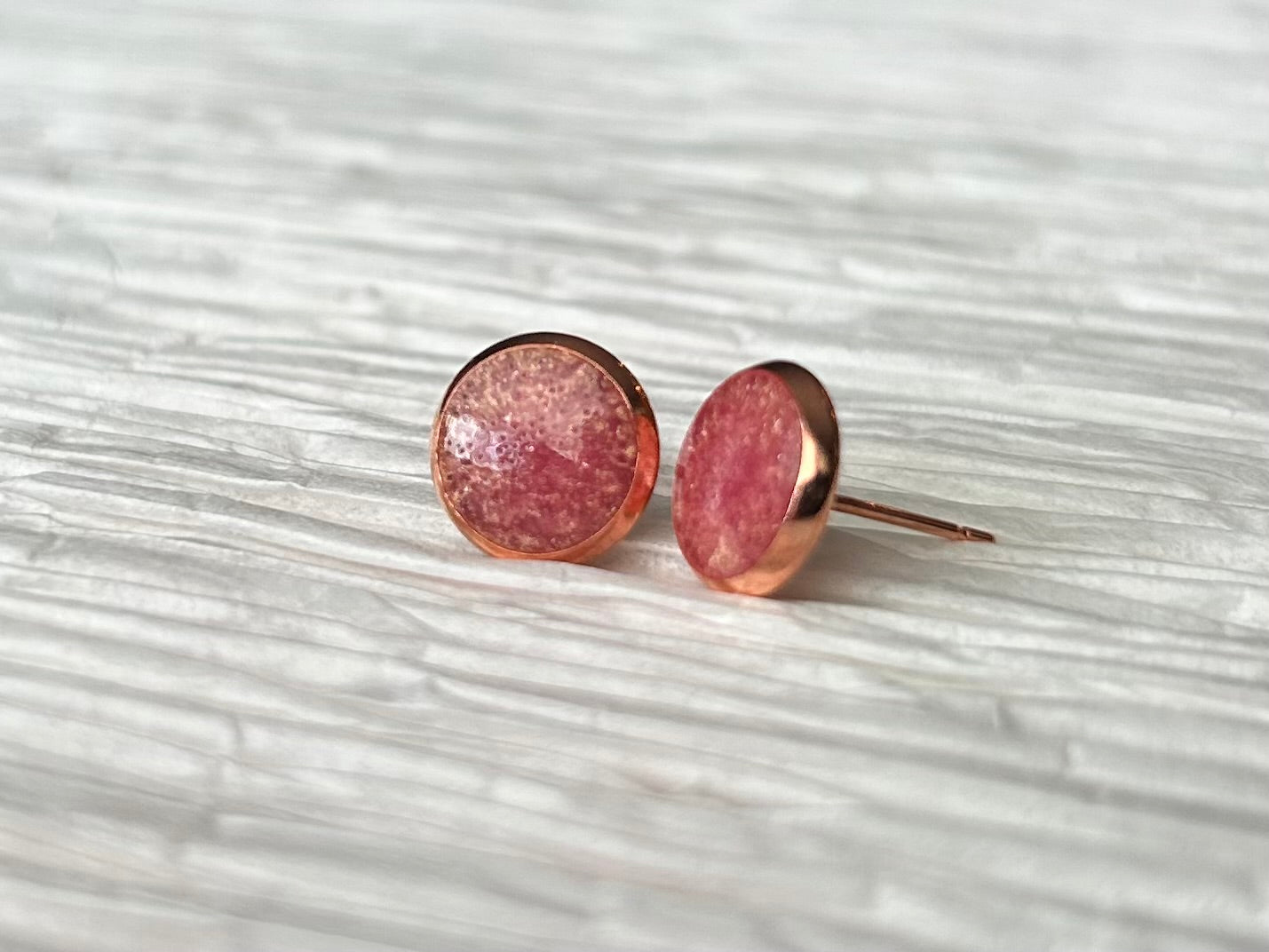 Rosewater Glow Hypoallergenic Medical Grade Stainless Steel Studs