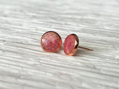 Rosewater Glow Hypoallergenic Medical Grade Stainless Steel Studs