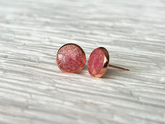 Rosewater Glow Hypoallergenic Medical Grade Stainless Steel Studs