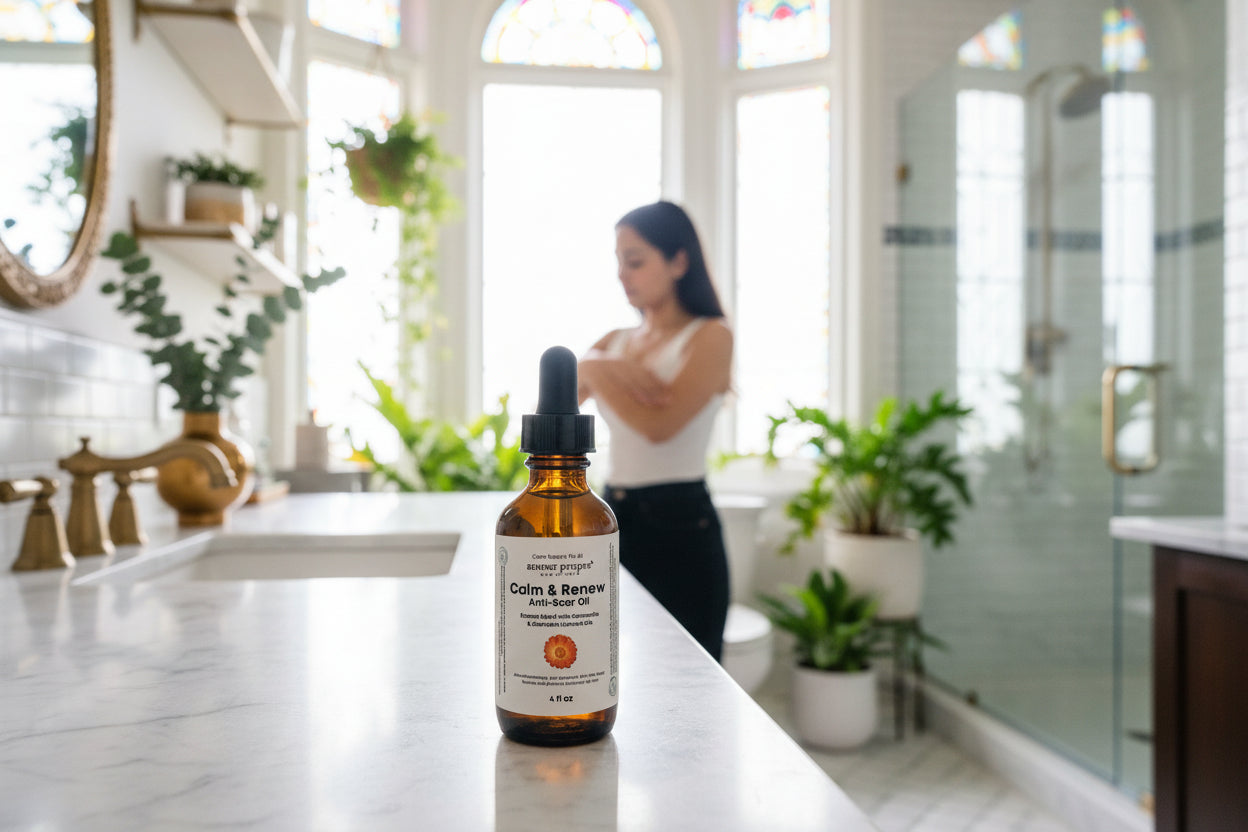 Calm & Renew Anti-Scar Oil - Eczema Relief Oil
