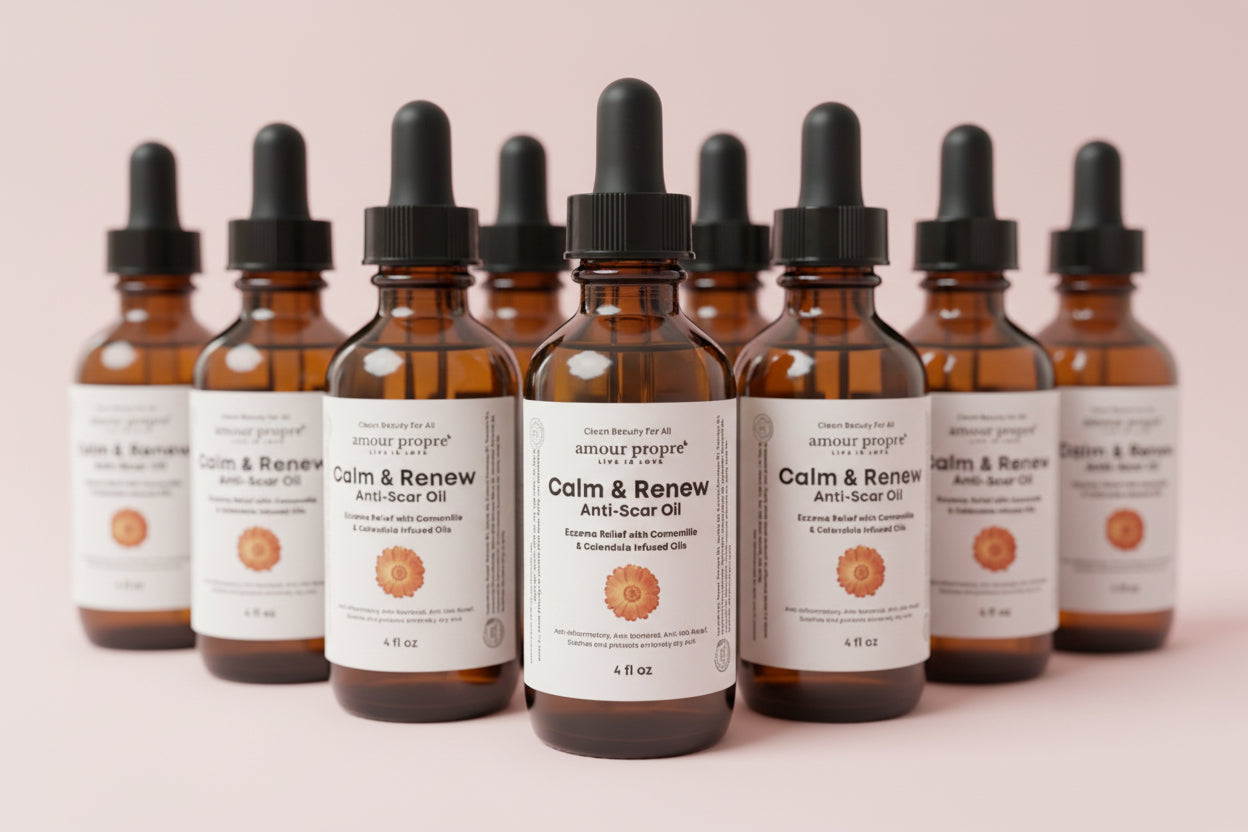 Calm & Renew Anti-Scar Oil - Eczema Relief Oil