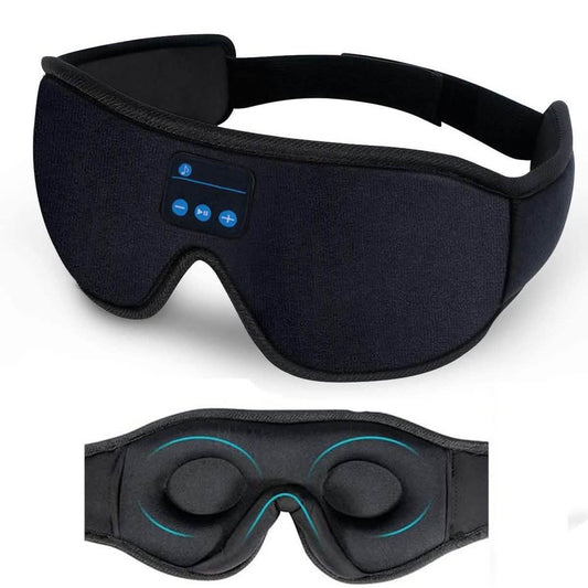 3D Bluetooth Sleep Mask Pro 🎧 | Wireless Headphones & Blackout Eye Mask